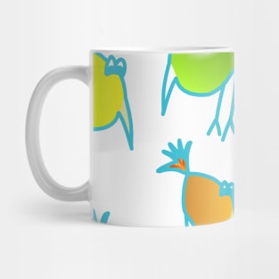 Lots of funny birds Mug